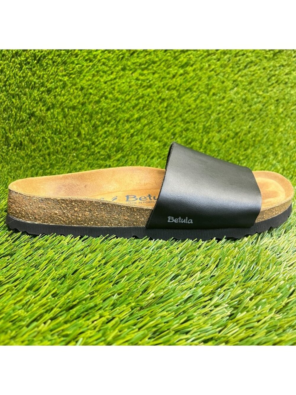 Birkenstock Betula Reggae Womens Size 9 Black Brown Beach Outdoor Slide Sandals